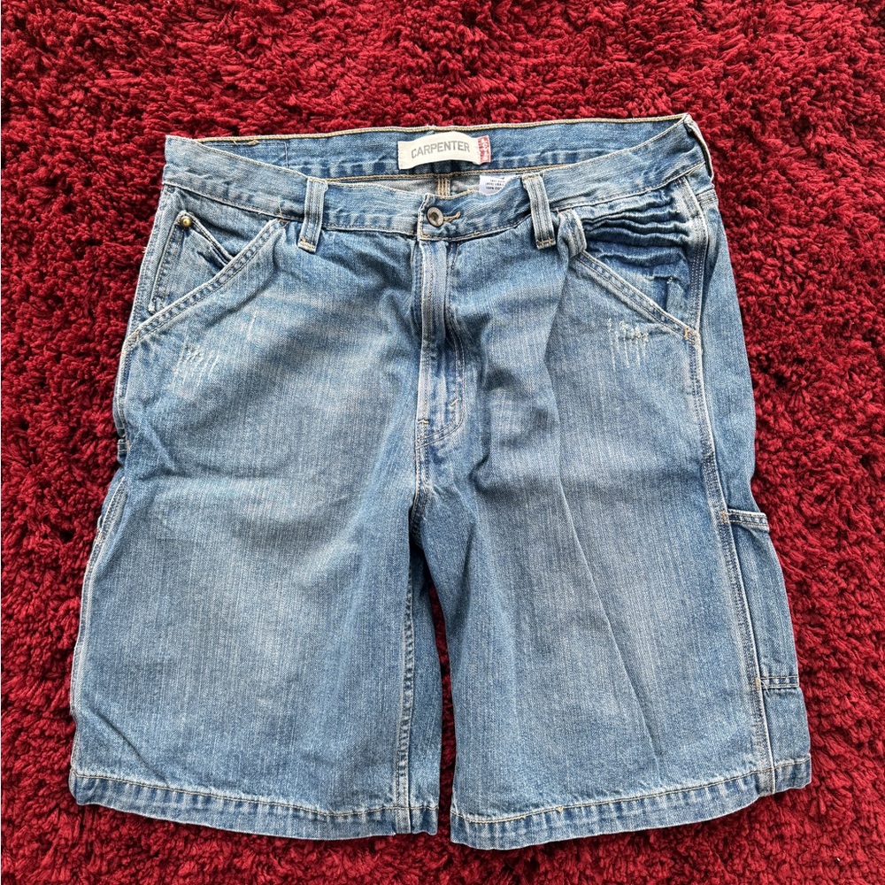 Levi's Blue Denim Carpenter Pants
